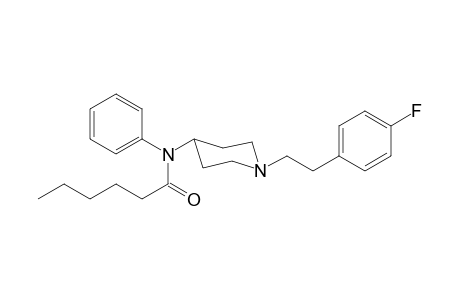 N-(1-[2-(4-Fluorophenyl)ethyl]piperidin-4-yl)-N-phenylhexanamide