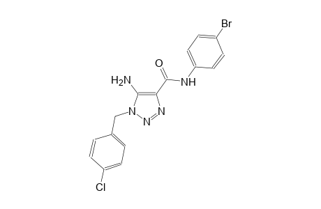 1H-1,2,3-triazole-4-carboxamide, 5-amino-N-(4-bromophenyl)-1-[(4-chlorophenyl)methyl]-