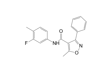 3'-fluoro-5-methyl-3-phenyl-4-isoxazolecarboxy-p-toluidide