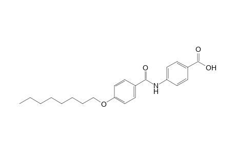 p-[p-(octyloxy)benzamido]benzoic acid