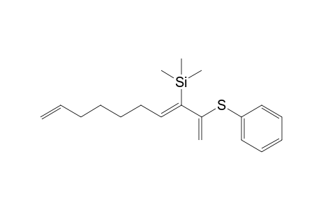 (Z)-2-(Phenylthio)-3-(trimethylsilyl)-1,3,9-decatriene