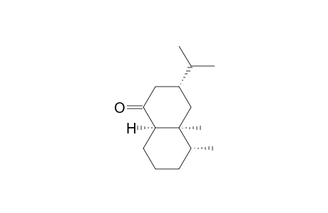 1(2H)-Naphthalenone, octahydro-4a,5-dimethyl-3-(1-methylethyl)-, (3.alpha.,4a.beta.,5.beta.,8a.alpha.)-