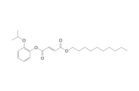 Fumaric acid, decyl 2-isopropoxyphenyl ester