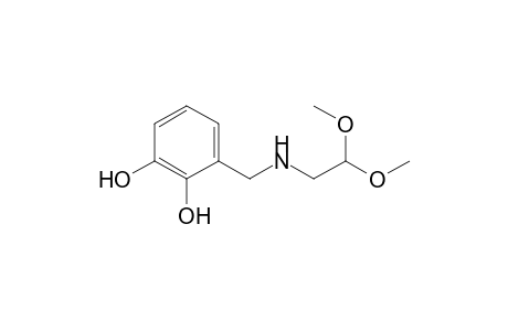 2-[N-(2,3-Dihydroxybenzyl)amino]acetaldehyde dimethyl acetal hydrochloride