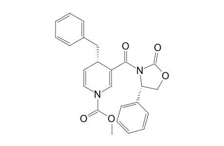 (4S,4'S)-4-Benzyl-3-(2'-oxo-4'-phenyl-1',3'-oxzolidine-3'-carbonyl)-4H-pyridine-1-carboxylic acid methyl ester