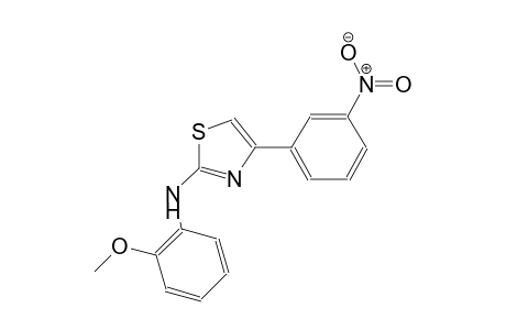 N-(2-methoxyphenyl)-4-(3-nitrophenyl)-1,3-thiazol-2-amine