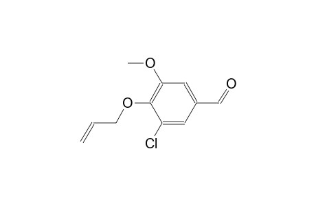 4-(allyloxy)-3-chloro-5-methoxybenzaldehyde