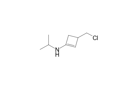 N-[3-(Chloromethyl)-1-cyclobutylidene)isopropylamine