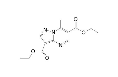 diethyl 7-methylpyrazolo[1,5-a]pyrimidine-3,6-dicarboxylate