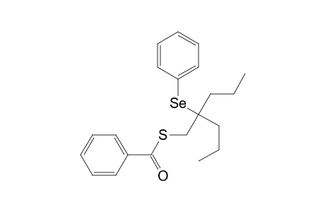 Benzenecarbothioic acid, S-[2-(phenylseleno)-2-propylpentyl]ester