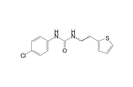 1-(p-chlorophenyl)-3-[2-(2-thienyl)vinyl]urea