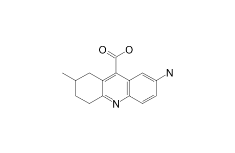3-METHYL-7-AMINO-1,2,3,4-TETRAHYDROACRIDINE-9-CARBOXYLIC-ACID