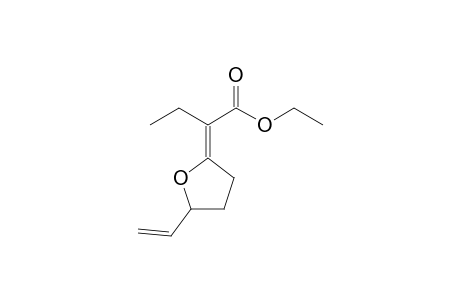 2-(1-Ethoxycarbonylpropylidene)-5-vinyltetrahydrofuran