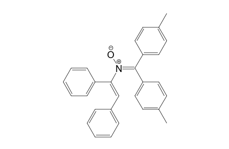 Benzenemethanamine, N-[bis(4-methylphenyl)methylene]-.alpha.-(phenylmethylene)-, N-oxide