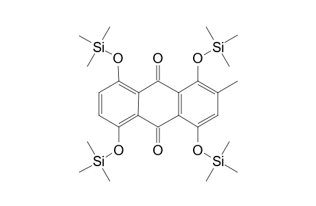 1,4,5,8-Tetrahydroxy-2-methylanthraquinone tetraTMS