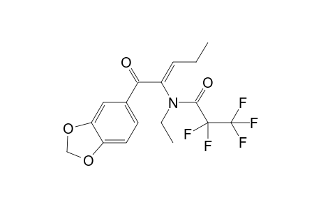 2-Ethylamino-1-(3,4-methylenedioxyphenyl)pentan-1-one PFP/A -2H