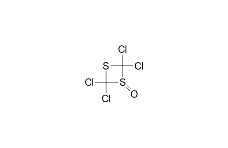 1,3-Dithietane, 2,2,4,4-tetrachloro-, 1-oxide