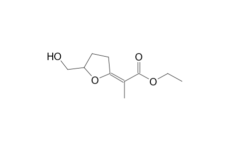 2-(1-Ethoxycarbonylethylidene)-5-hydroxymethyltetrahydrofuran