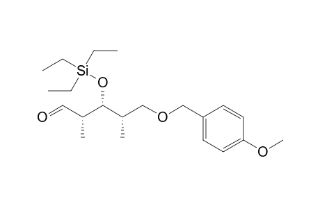 (2S,3R,4S)-2,4-dimethyl-5-p-anisyloxy-3-triethylsilyloxy-valeraldehyde