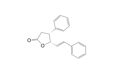 (+-)-cis-3-Phenyl-4-[(E)-styryl]-.gamma.-butyrolactone