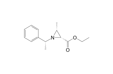 (2R,3R)-Ethyl 3-methyl-1-((R)-1-phenylethyl)aziridine-2-carboxylate