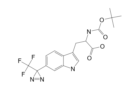 (S)-2-[(TERT.-BUTOXYCARBONYL)-AMINO]-3-[6-[3-(TRIFLUOROMETHYL)-3H-DIAZIRIN-3-YL]-1H-INDOL-3-YL]-PROPANOIC-ACID