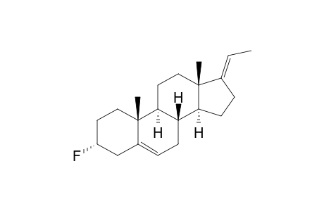 3.alpha.-Fluoropregna-5,17-diene