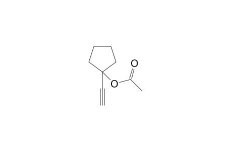 1-ethynylcyclopentanol, acetate