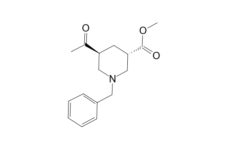 (3S,5S)-5-Acetyl-1-benzyl-piperidine-3-carboxylic acid methyl ester