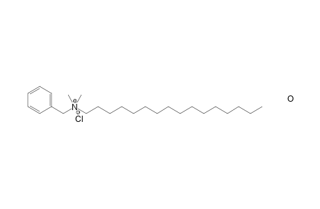 Benzylcetyldimethylammonium chloride mono-hydrate