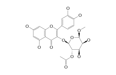 QUERCETIN-3-O-(2''-ACETYL)-BETA-D-GALACTOSIDE
