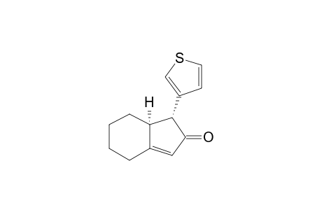 (1R,7aS)-1-(3-thienyl)-1,4,5,6,7,7a-hexahydroinden-2-one