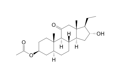 3b-acetoxy-5a-pregnan-16a-ol-11-one