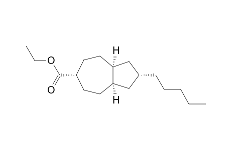 (2S,3aS,6R,8aR)-2-Pentyl-decahydro-azulene-6-carboxylic acid ethyl ester
