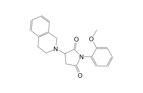 3-(3,4-dihydro-2(1H)-isoquinolinyl)-1-(2-methoxyphenyl)-2,5-pyrrolidinedione