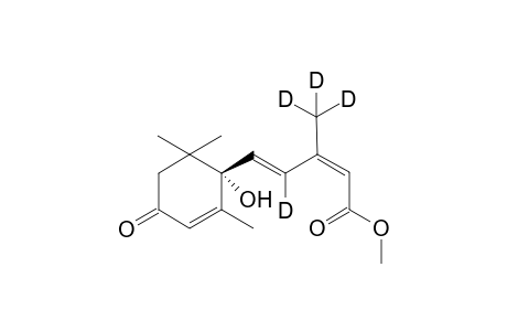 (2Z/E)-Methyl tetradeuteroABA