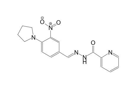 2-pyridinecarboxylic acid, 2-[(E)-[3-nitro-4-(1-pyrrolidinyl)phenyl]methylidene]hydrazide