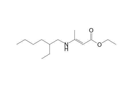 Ethyl 3-[N-(2'-ethylhexyl)amino]-2-butenoate
