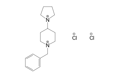 1-BENZYL-4-(1-PYRROLIDINYL)PIPERIDINE, DIHYDROCHLORIDE