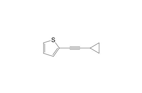 1-(Thiophen-2'-yl)-2-cyclopropylacetylene