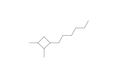 1-Hexyl-2,3-dimethylcyclobutane