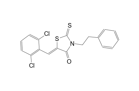 4-thiazolidinone, 5-[(2,6-dichlorophenyl)methylene]-3-(2-phenylethyl)-2-thioxo-, (5Z)-