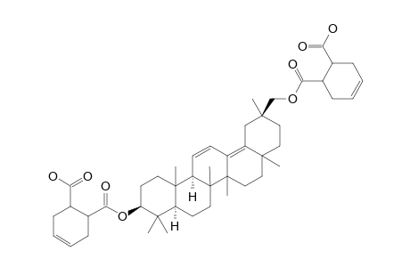 3-BETA,30-O-BIS-(2-CARBOXY-4-CYCLOHEXENECARBONYL)-OLEAN-11,13(18)-DIEN