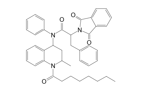 2-(1,3-Dioxo-1,3-dihydro-2H-isoindol-2-yl)-N-(2-methyl-1-octanoyl-1,2,3,4-tetrahydro-4-quinolinyl)-n,3-diphenylpropanamide