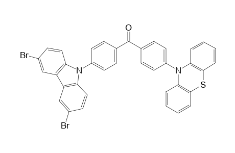 (4-(10H-phenothiazin-10-yl)phenyl)(4-(3,6-dibromo-9H-carbazol-9-yl)phenyl)methanone