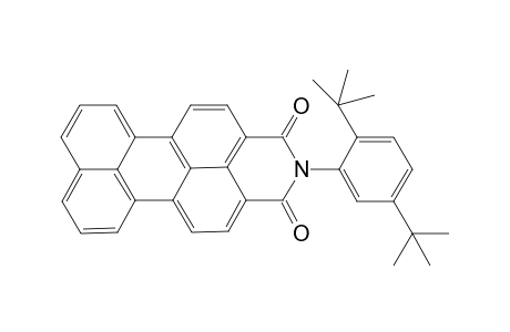 N-[2,5-di(t-Butylphenyl)perylene]-3,4-dicarboximide
