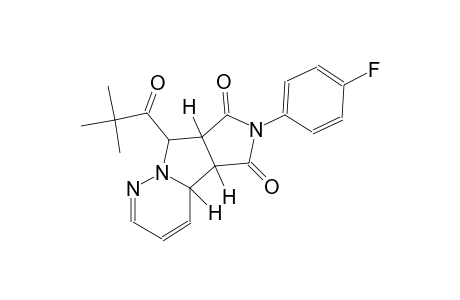 (4aR,4bS,7aR,8S)-8-(2,2-dimethylpropanoyl)-6-(4-fluorophenyl)-7a,8-dihydro-4aH-pyrrolo[3',4':3,4]pyrrolo[1,2-b]pyridazine-5,7(4bH,6H)-dione
