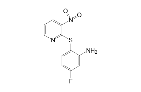 2-[(2-AMINO-4-FLUOROPHENYL)THIO]-3-NITROPYRIDINE