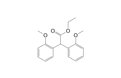Ethyl 2,2-bis(2-methoxyphenyl)acetate