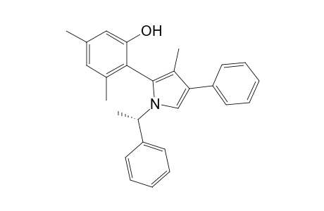 3,5-Dimethyl-2-[3-methyl-4-phenyl-1-(1-(S)-phenylethyl)-1H-pyrrol-2-yl]phenol isomer